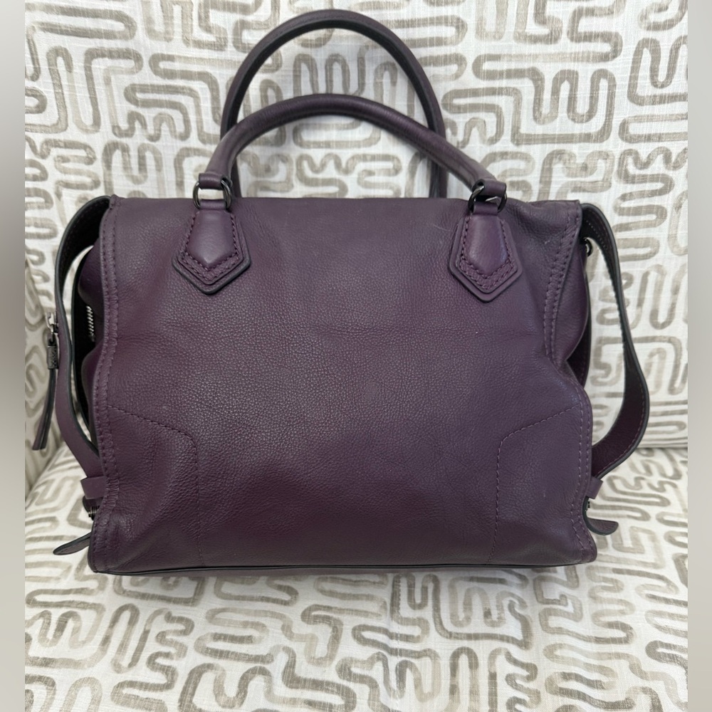 Botkier Dark Purple Satchel Bag - Picture 7 of 13